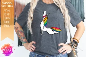 Yoga Unicorn - SVG File