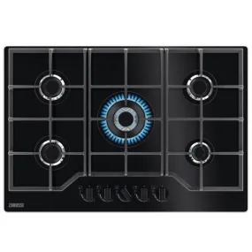 Zanussi Series 60 75cm Gas on Glass Hob ZGGN755K