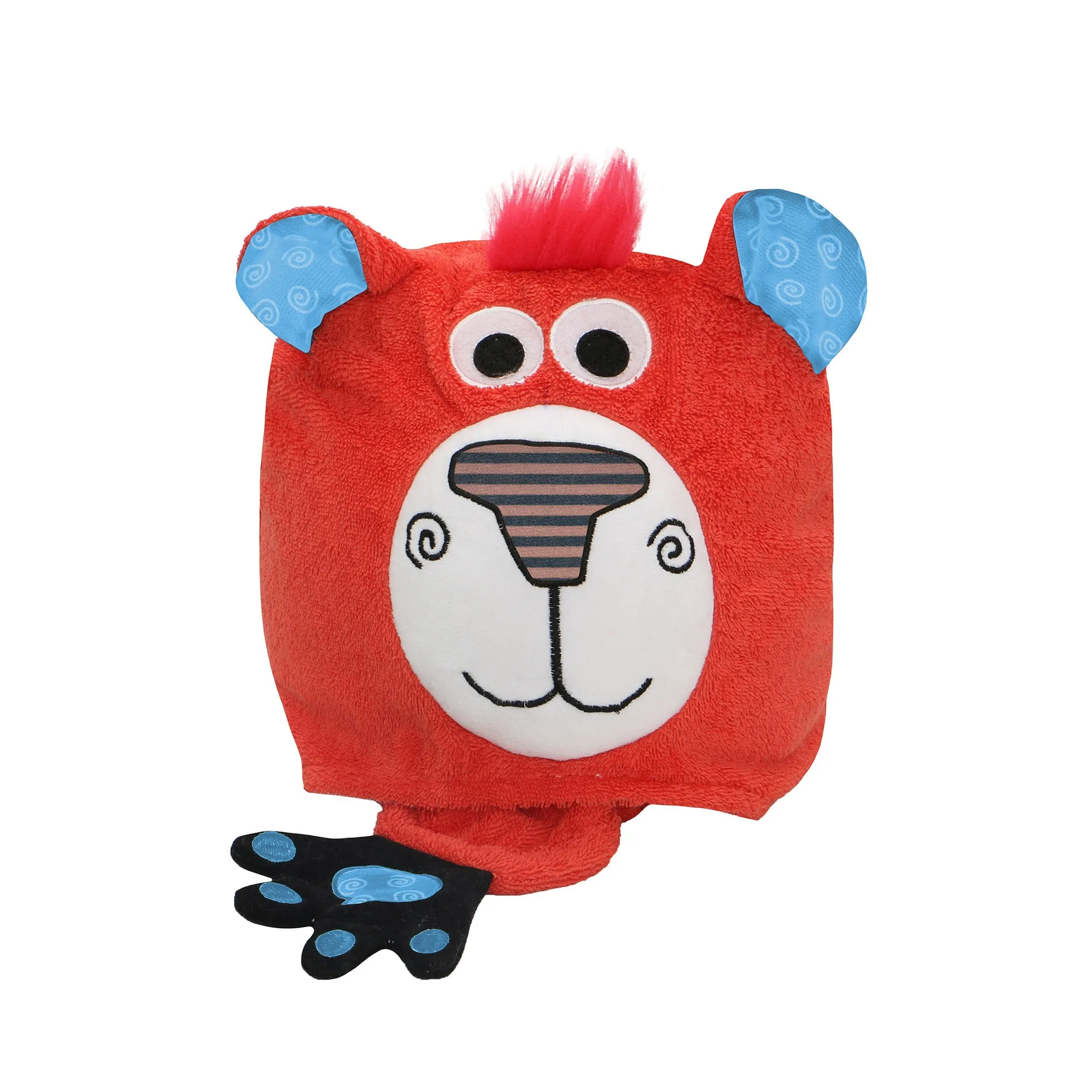 ZOOCCHINI - Kids Plush Terry Hooded Bath Towel 2Y 