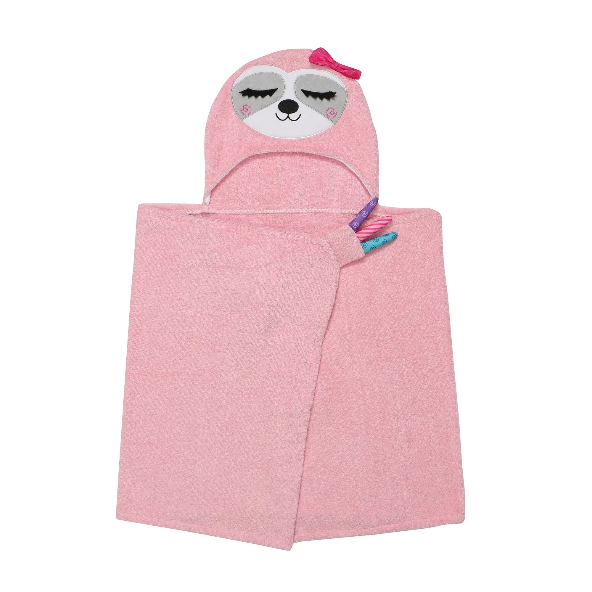 ZOOCCHINI - Kids Plush Terry Hooded Bath Towel 2Y 