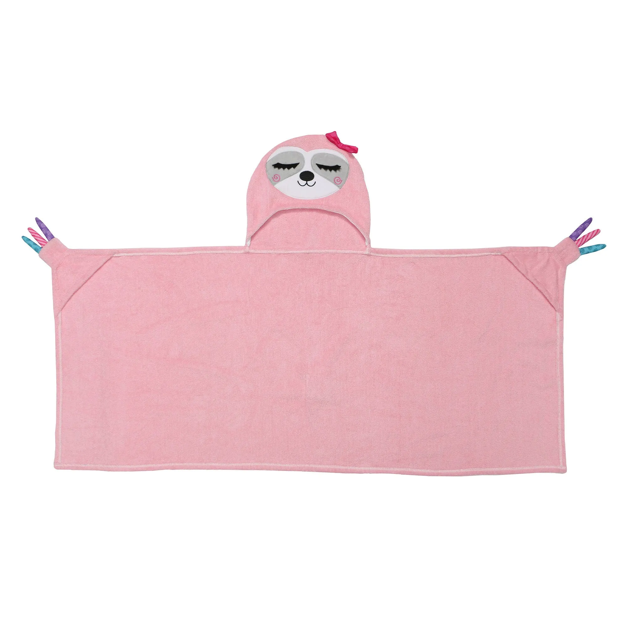 ZOOCCHINI - Kids Plush Terry Hooded Bath Towel 2Y 