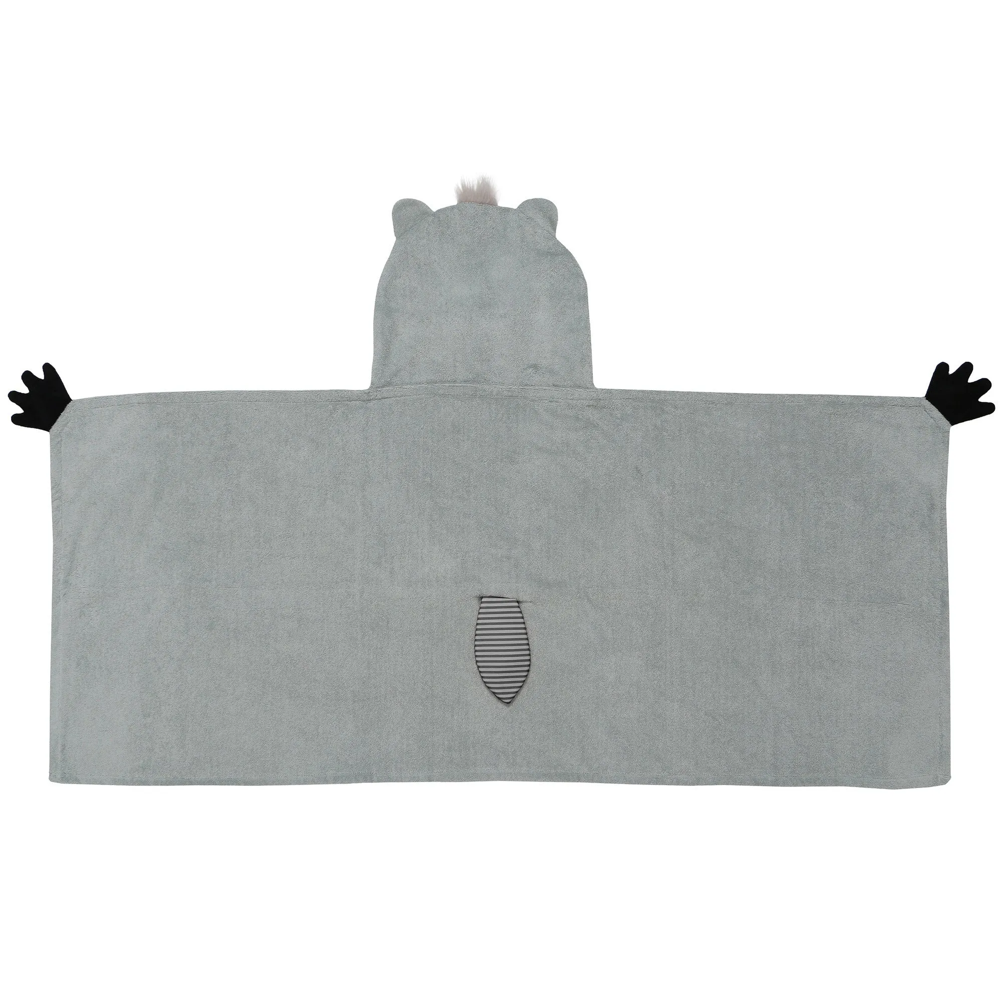 ZOOCCHINI - Kids Plush Terry Hooded Bath Towel 2Y 