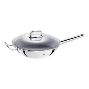 Zwilling Plus Wok Ceramic Coated with lid diam. 32 cm Steel